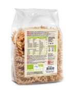 Neskaldytų ryžių ir tefo Fusilli makaronai