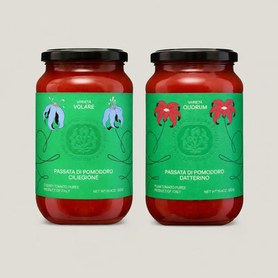 Itališkų pomidorų tyrių duetas