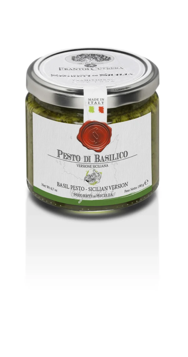 Sicilijos bazilikų pesto